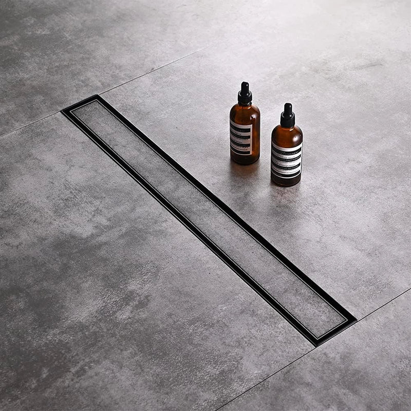 Tile-Insert Shower Drain Channel (4 Inches)
