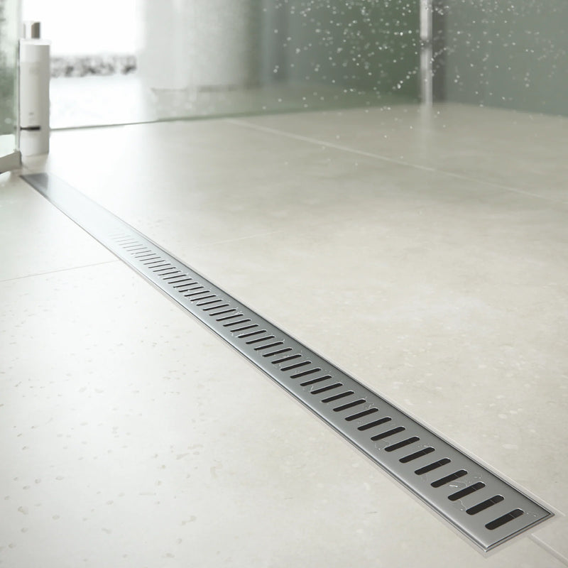 Vertical Shower Drain Channel (4 Inches)