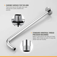 Round 202-Grade Shower Arm