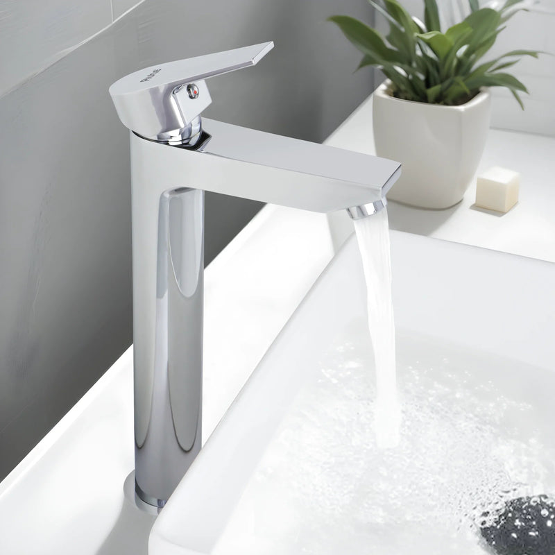 Elixir Single Lever Deck-mount Tall Body Wash Basin Mixer Tap