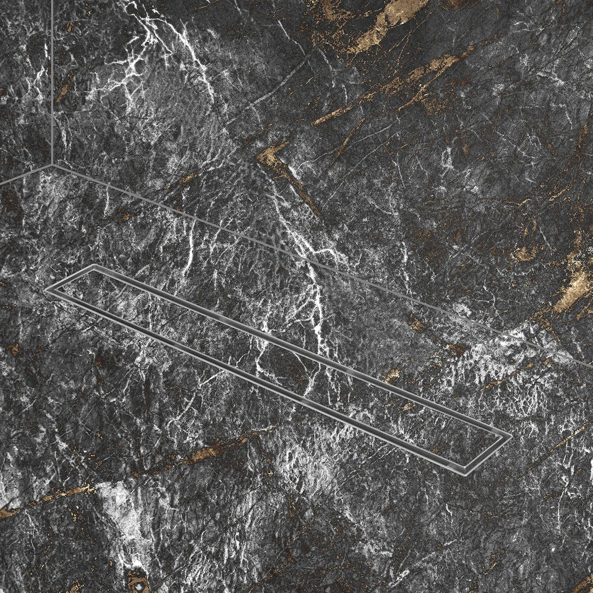 Tile-Insert Shower Drain Channel (5 Inches)