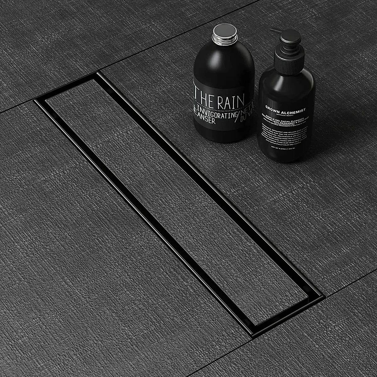 Tile-Insert Shower Drain Channel (3 Inches)