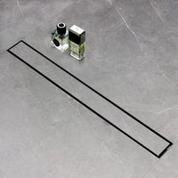 Marble-Insert 304-Grade Shower Drain Channel (3 Inches)
