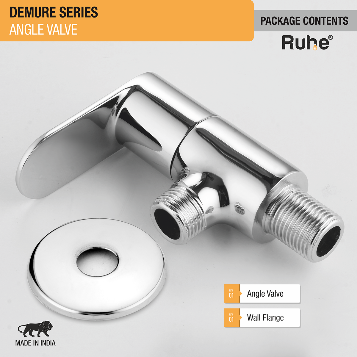 Demure Angle Valve - by Ruhe®