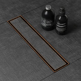 Marble-Insert Shower Drain Channel 5 inches