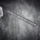 Marble-Insert Shower Drain Channel 5 inches