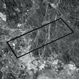 Marble-Insert Shower Drain Channel 5 inches