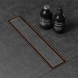 Marble-Insert Shower Drain Channel 5 inches