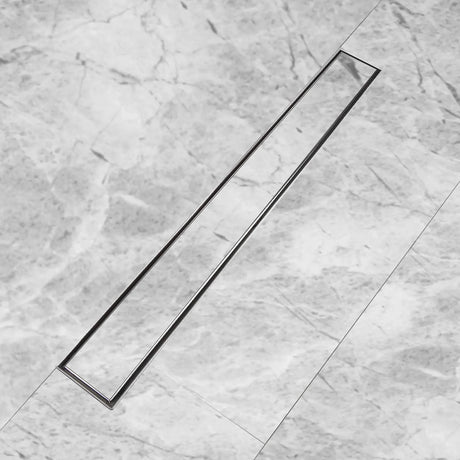 Tile-Insert Shower Drain Channel (5 Inches)
