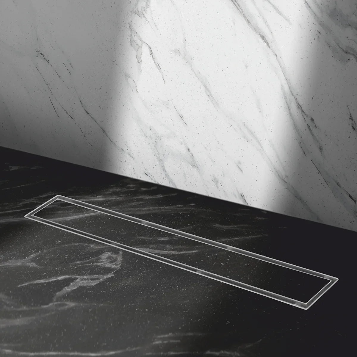 Tile-Insert Shower Drain Channel (4 Inches)