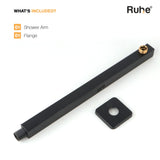 Square 304-Grade Shower Arm
