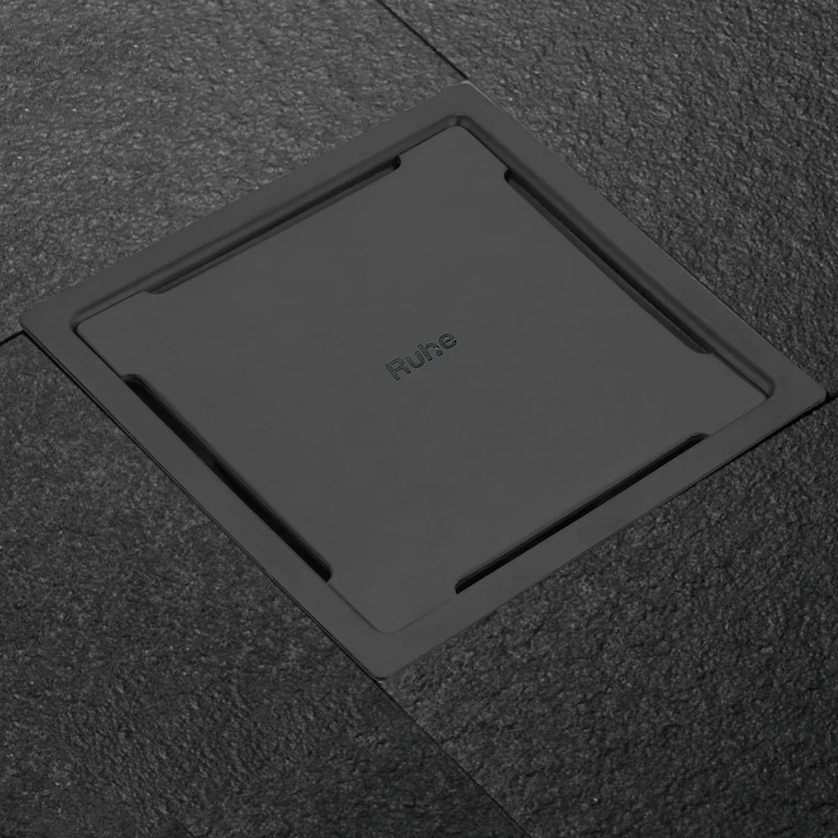 Diamond Square Flat Cut Floor Drain