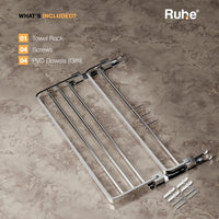 Dual Foldable Towel Rack (24 Inches)