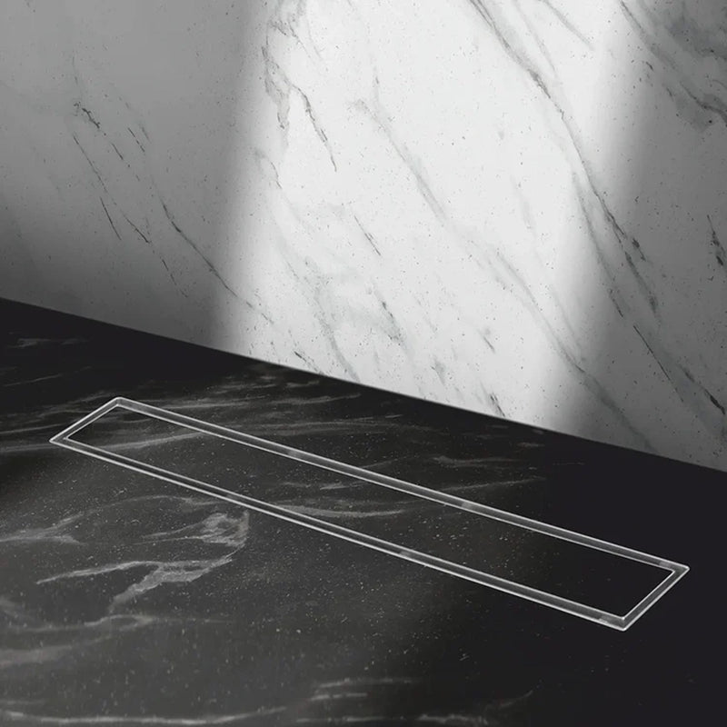 Tile-Insert Shower Drain Channel (4 Inches)