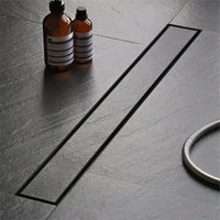 Tile-Insert 304-Grade Shower Drain Channel (4 Inches)