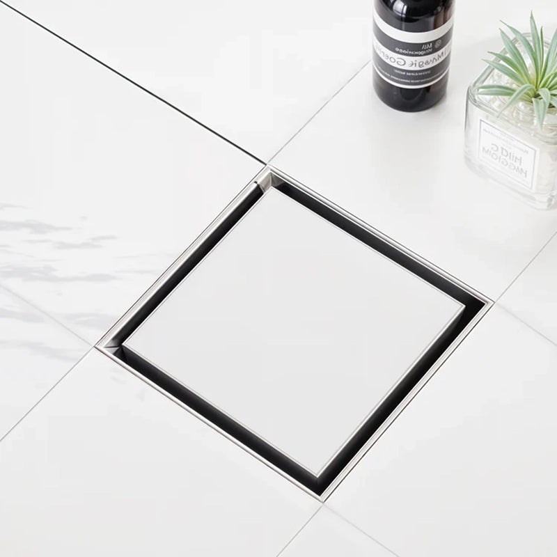 Tile-Insert Shower Drain Channel (6 x 6 Inches)