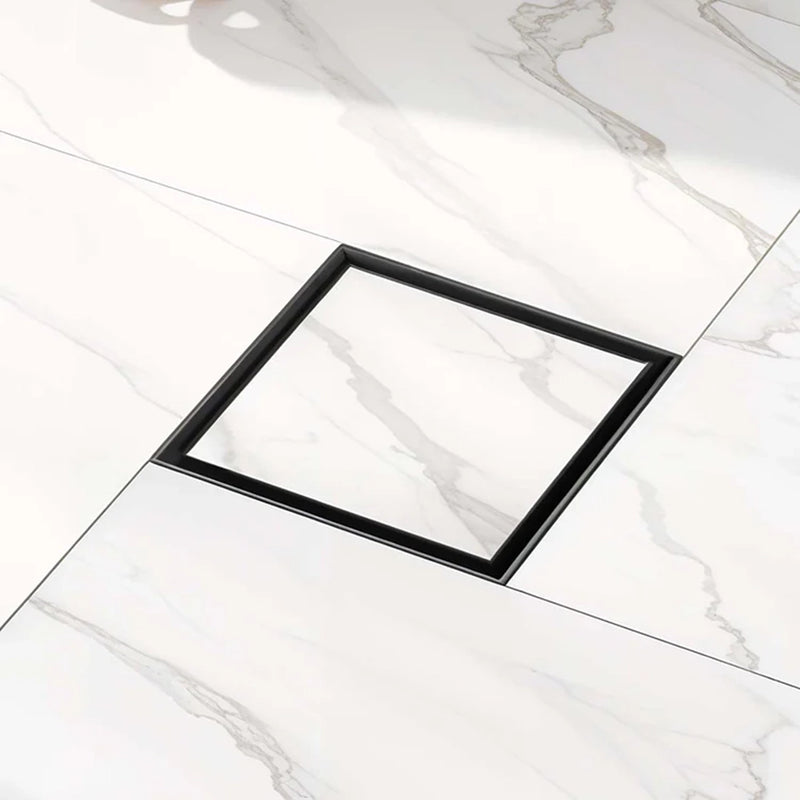 Tile-Insert Shower Drain Channel (5 x 5 Inches)