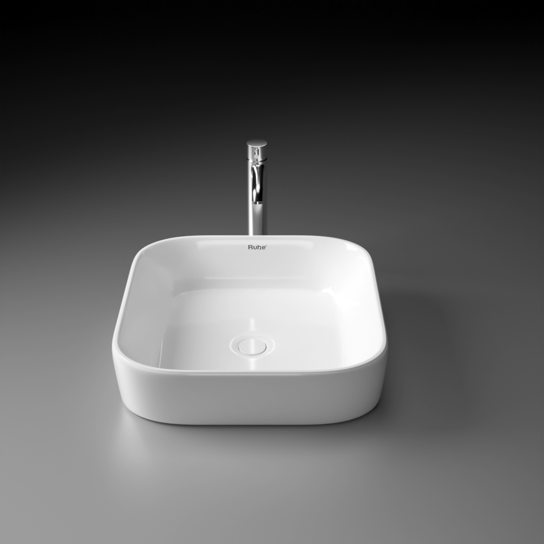 Ant Table-Top Wash Basin (White) - by Ruhe