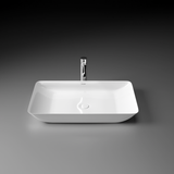 Apollo Table-Top Wash Basin (White) - by Ruhe