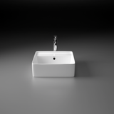 Ash Table Top Wash Basin (White) - by Ruhe