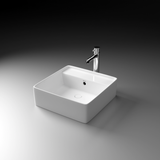 Ash Table Top Wash Basin (White) - by Ruhe