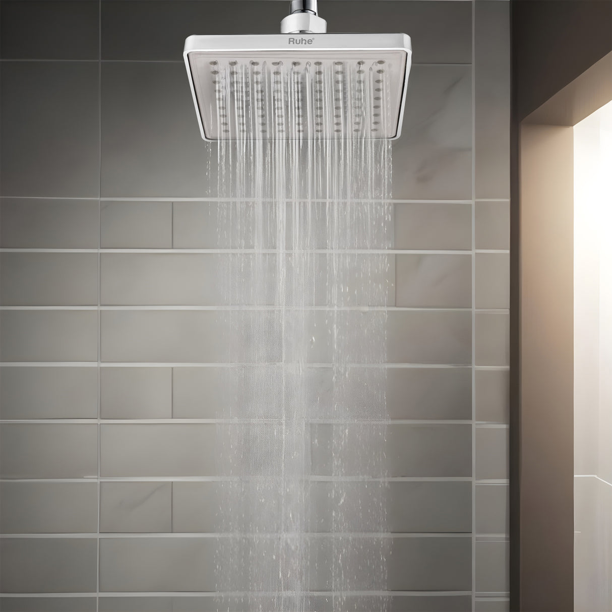 Alpha Overhead Shower (4.5 x 4.5 Inches)- by Ruhe