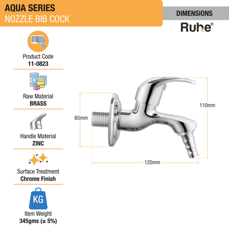 Aqua Nozzle Bib Tap
