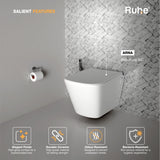 Arna Wall-Hung Western Commode, Salient Features