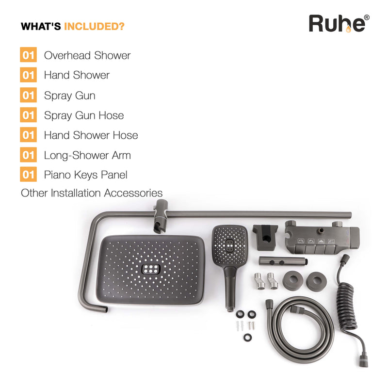 Drizzle Smart Shower Panel Set