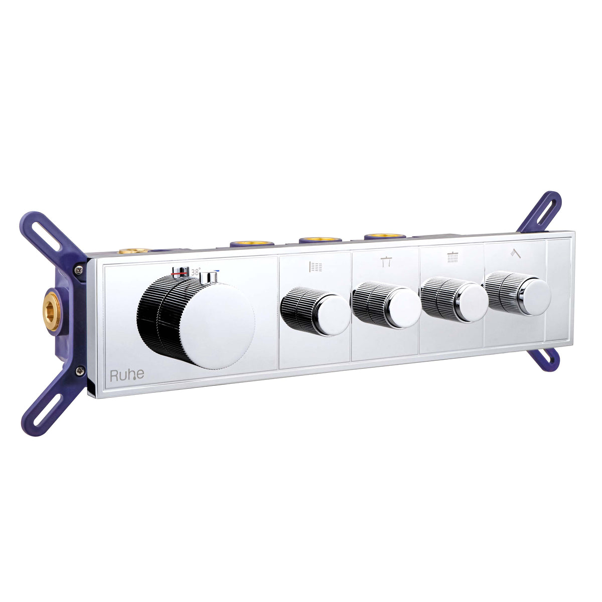 Aurora 4-Function Thermostatic Diverter