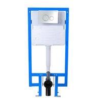 Pneumatic Concealed Cistern for Wall-Hung Commode (Full Frame)