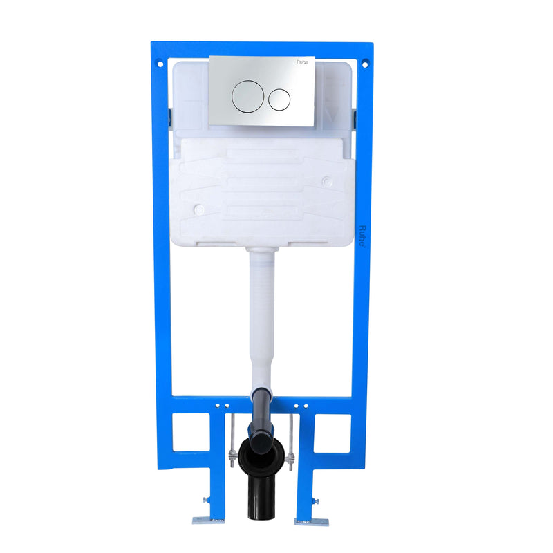 Pneumatic Concealed Cistern for Western Commode with Full Frame