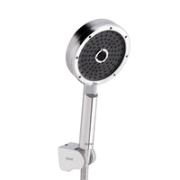 Cacia ABS Multi Flow Hand Shower with 304-Grade Shower Tube & Hook – Chrome