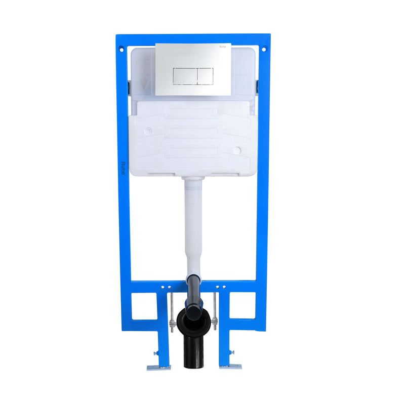 Mechanical Concealed Cistern for Western Commode with Full Frame