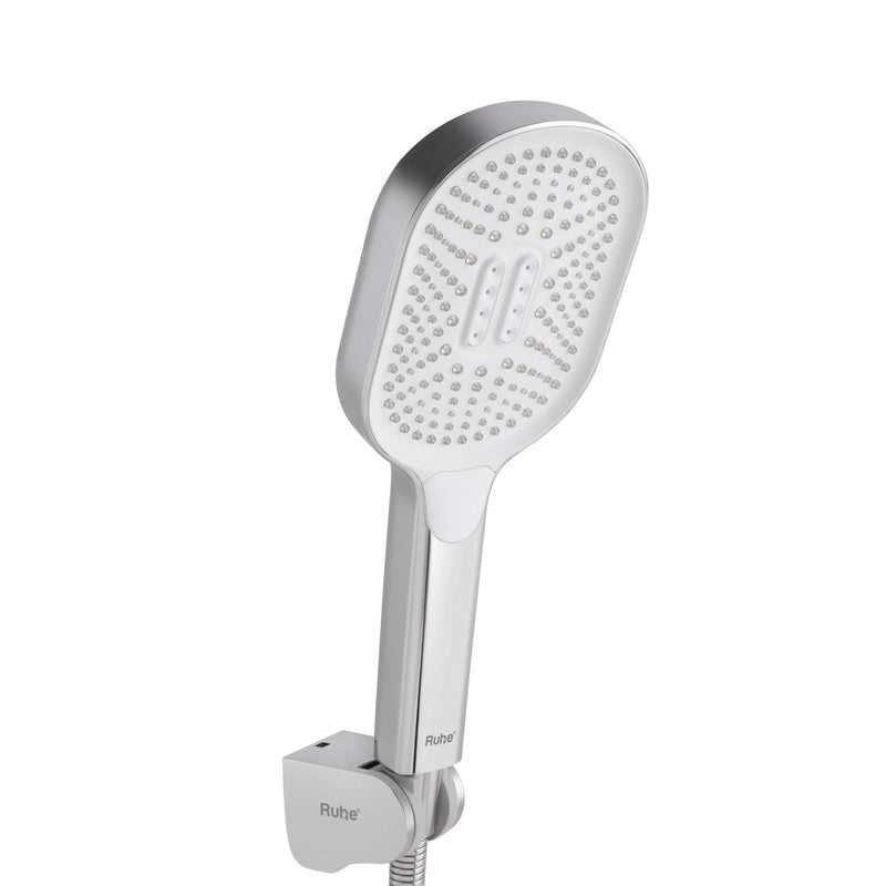 Ivory Multiflow Hand Shower with 304-grade SS Hose & Hook