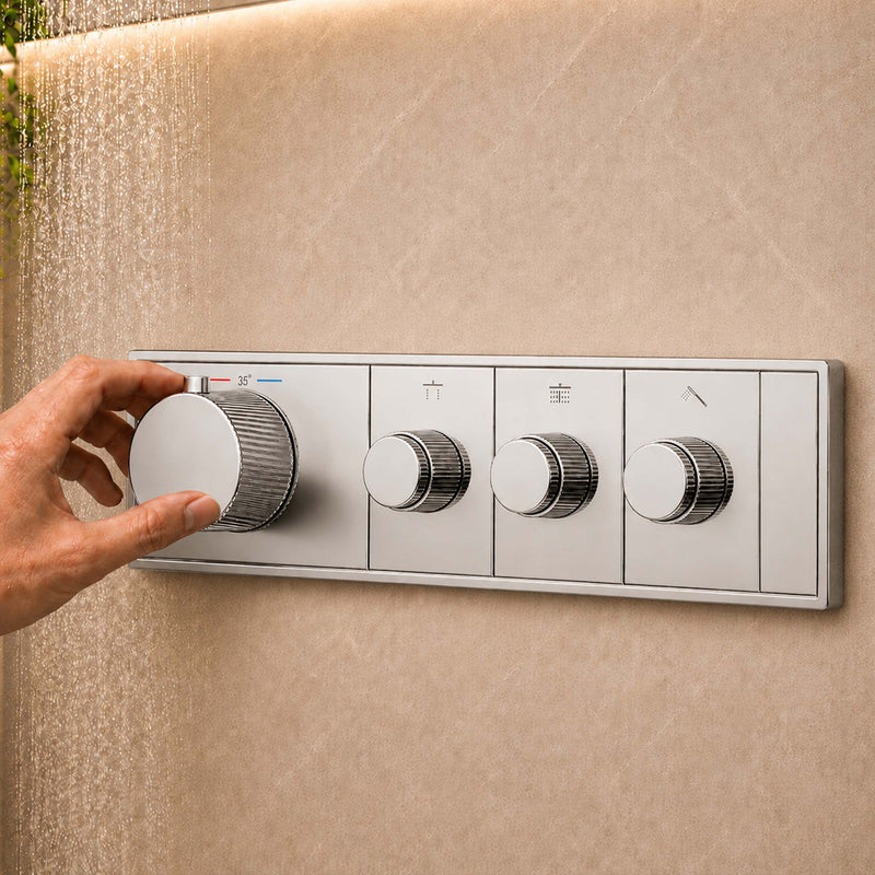 Aurora 3-Function Thermostatic Diverter