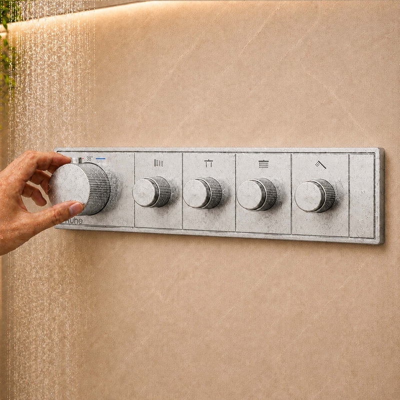 Aurora 4-Function Thermostatic Diverter