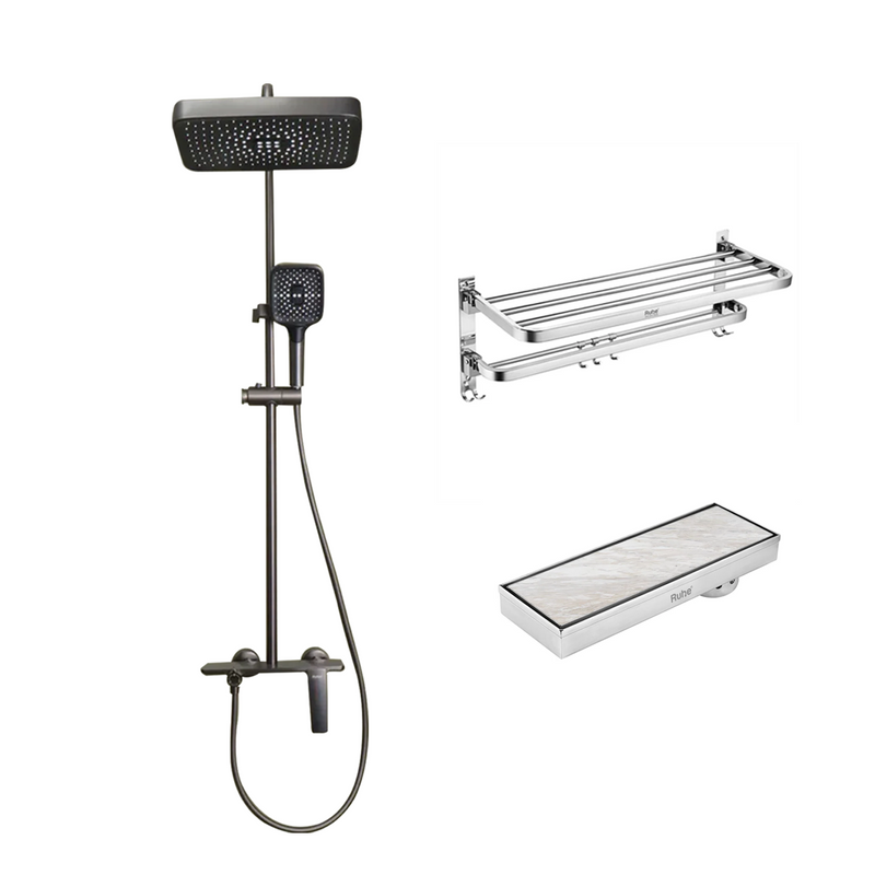 Rain Complete Shower Area Bundle