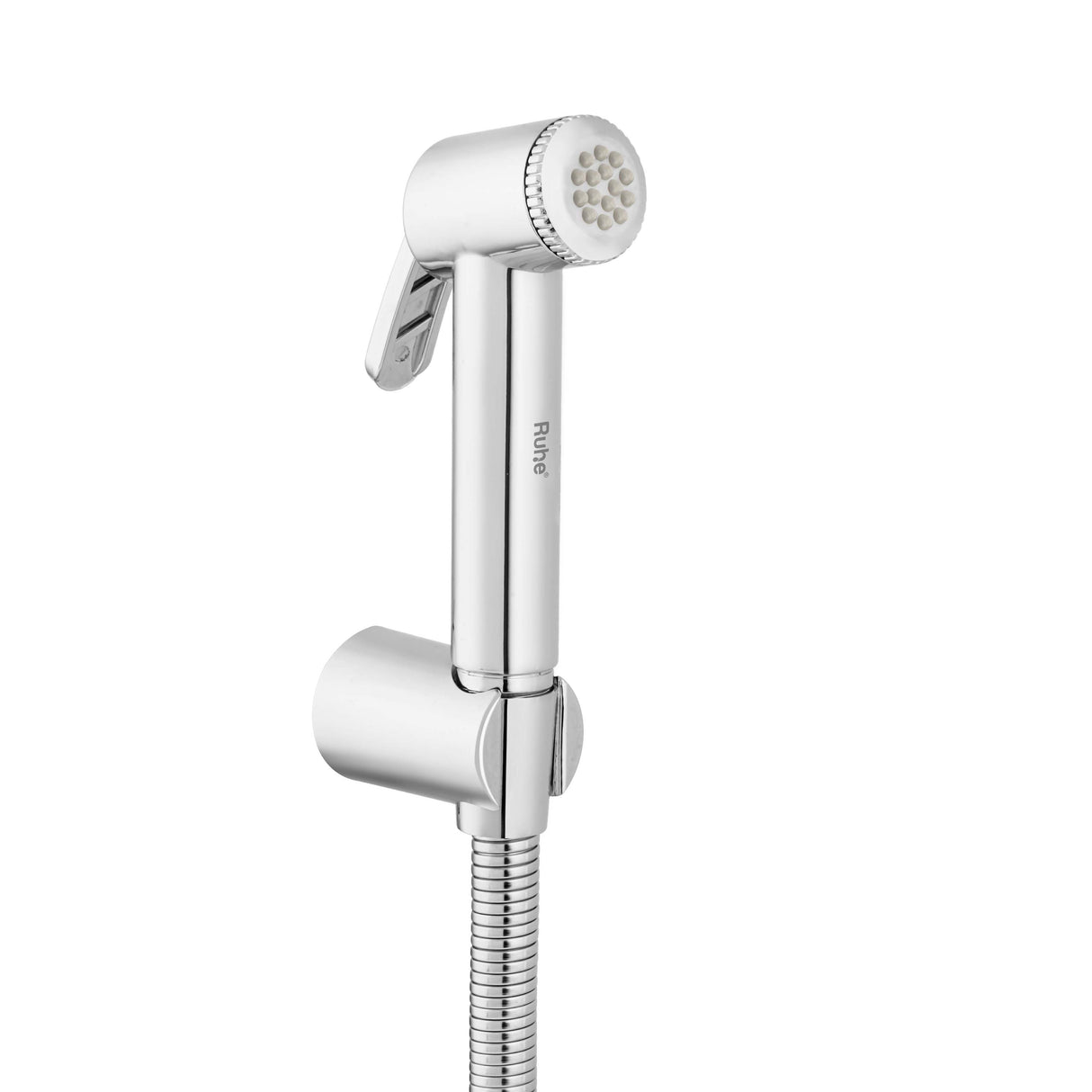 OHM Chrome Health Faucet with 1 Meter 304-Grade SS Hose & Hook