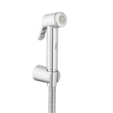 OHM Chrome Health Faucet with 1 Meter 304-Grade SS Hose & Hook
