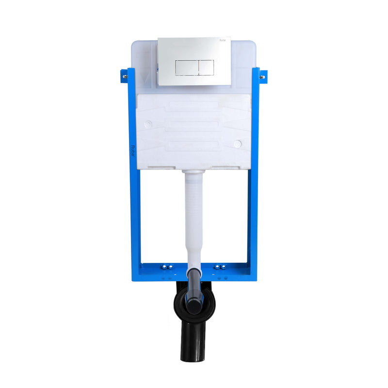 Mechanical Concealed Cistern for Western Commode with Half Frame