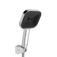 Pure ABS Multi Flow Hand Shower with 304-Grade Shower Tube & Hook – Chrome