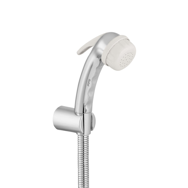 Tesla Chrome Health Faucet with 1 Meter 304-Grade SS Hose & Hook