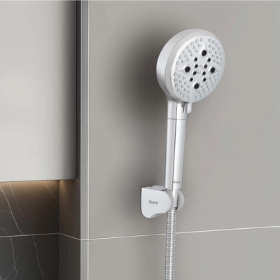 Dawn ABS Multi Flow Hand Shower Filter for Hard Water with 304-Grade Shower Tube & Hook – Chrome