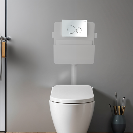 Pneumatic Concealed Cistern for Western Commode