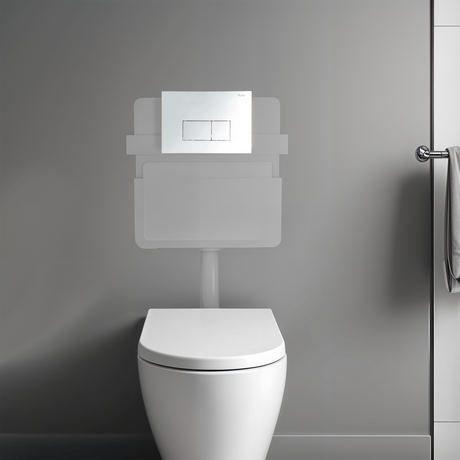 Mechanical Concealed Cistern for Western Commode