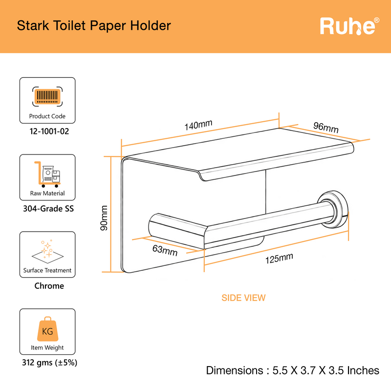 Stark Toilet Paper Holder