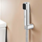 Target Chrome Health Faucet with Dual Flow and 1 Meter 304-Grade SS Hose & Hook