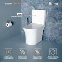 Dune One-Piece Western Commode