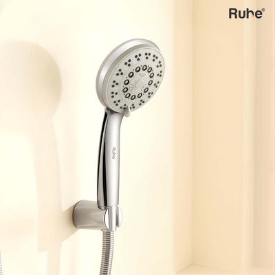 Sigma ABS Multi Flow Hand Shower with 304-Grade Shower Tube & Hook – Chrome